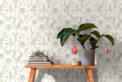 Profhome 394293-GU Papier peint moitf d'oiseaux légèrement texturé mat 5,33 m2