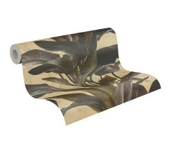 Profhome 378624-GU Papier peint floral légèrement texturé subtilement chatoyant 5,33 m2