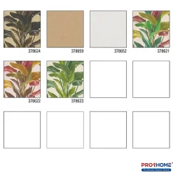 Profhome 378624-GU Papier peint floral légèrement texturé subtilement chatoyant 5,33 m2