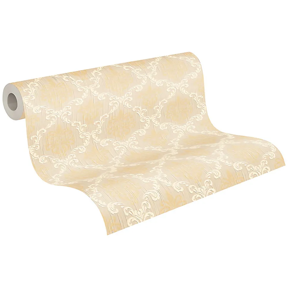Profhome 956292-GU Papier peint aspect textile texturé mat 5,33 m2