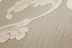 Profhome 956281-GU Papier peint aspect textile texturé mat 5,33 m2
