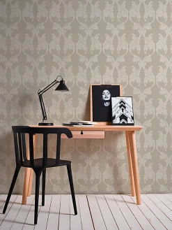 Profhome 956281-GU Papier peint aspect textile texturé mat 5,33 m2