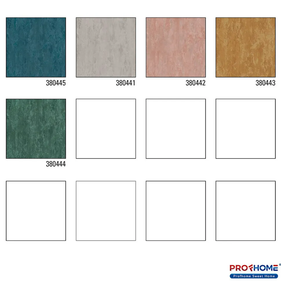 Profhome 380445-GU Papier peint ton-sur ton légèrement texturé effet métallique 5,33 m2