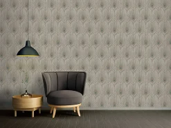 Profhome 369716-GU Papier peint nature légèrement texturé mat 5,33 m2