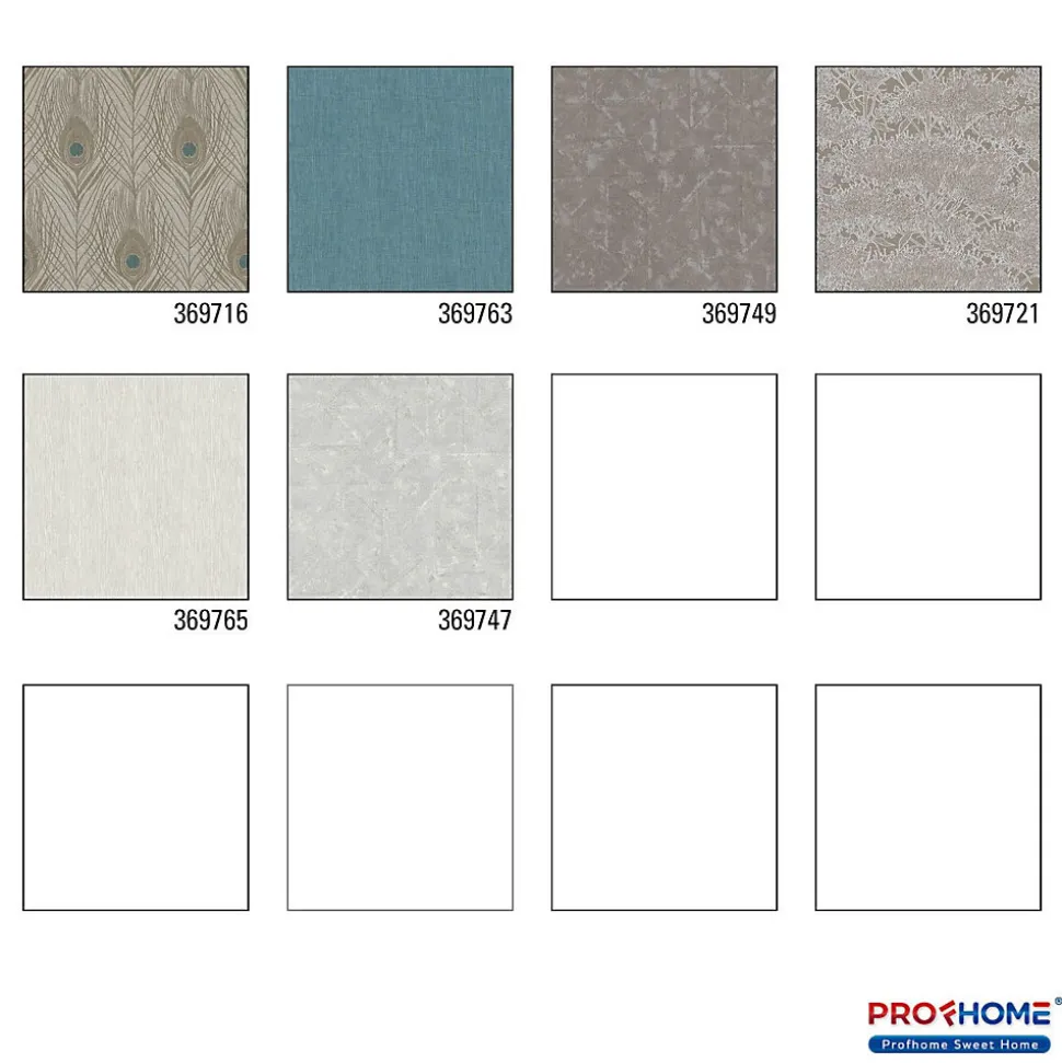 Profhome 369716-GU Papier peint nature légèrement texturé mat 5,33 m2