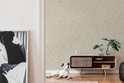 Profhome 387474-GU Papier peint floral légèrement texturé mat 5,33 m2