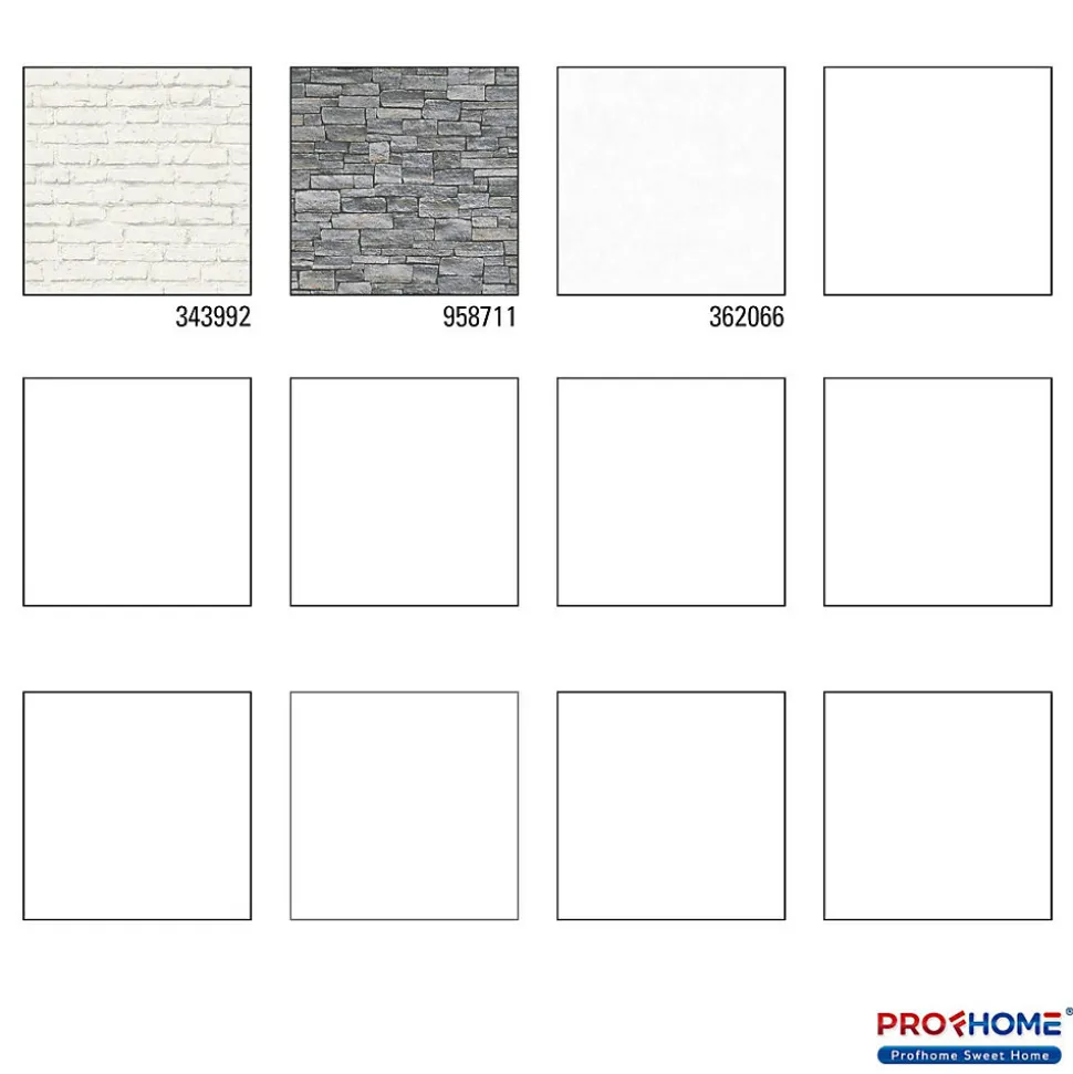 Profhome 343992-GU Papier peint nature légèrement texturé mat 5,33 m2