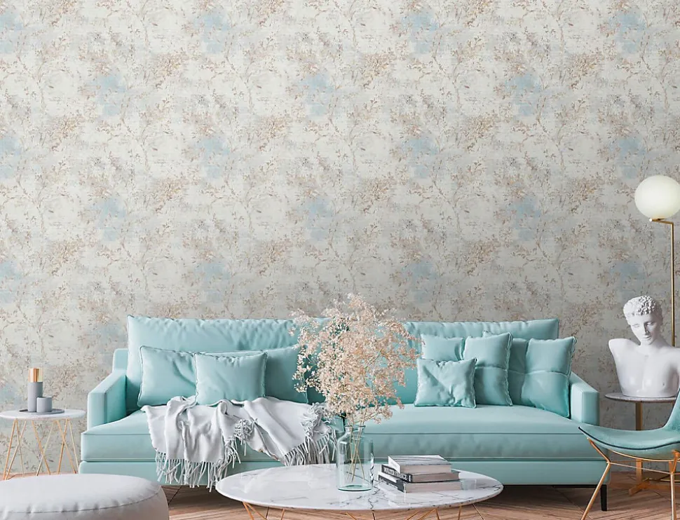 Profhome 396502-GU Papier peint style country légèrement texturé mat 5,33 m2
