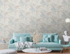 Profhome 396502-GU Papier peint style country légèrement texturé mat 5,33 m2