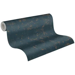 Profhome 395139-GU Papier peint aspect crépi texturé et des accents métalliques 5,33 m2