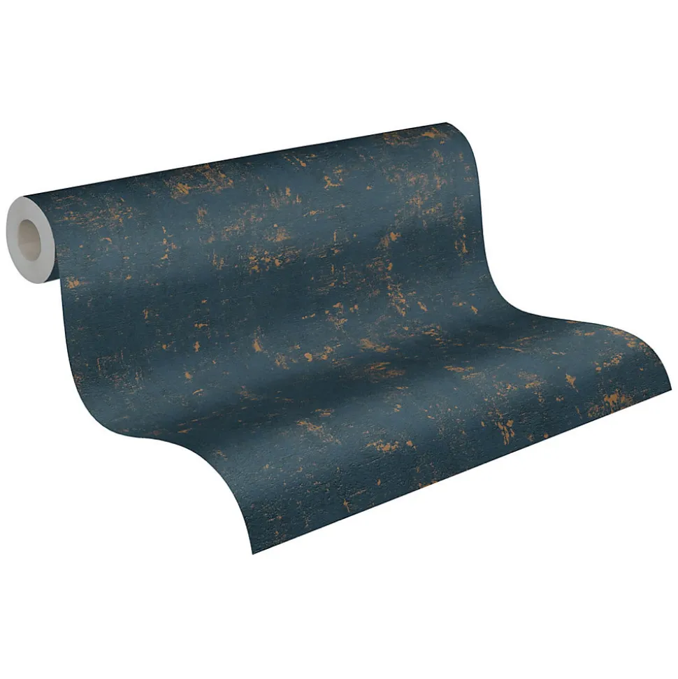 Profhome 395139-GU Papier peint aspect crépi texturé et des accents métalliques 5,33 m2