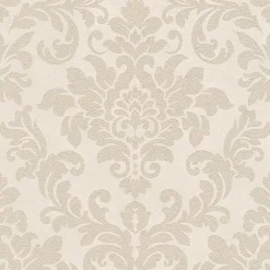 Profhome 372703-GU Papier peint baroque légèrement texturé subtilement chatoyant 5,33 m2