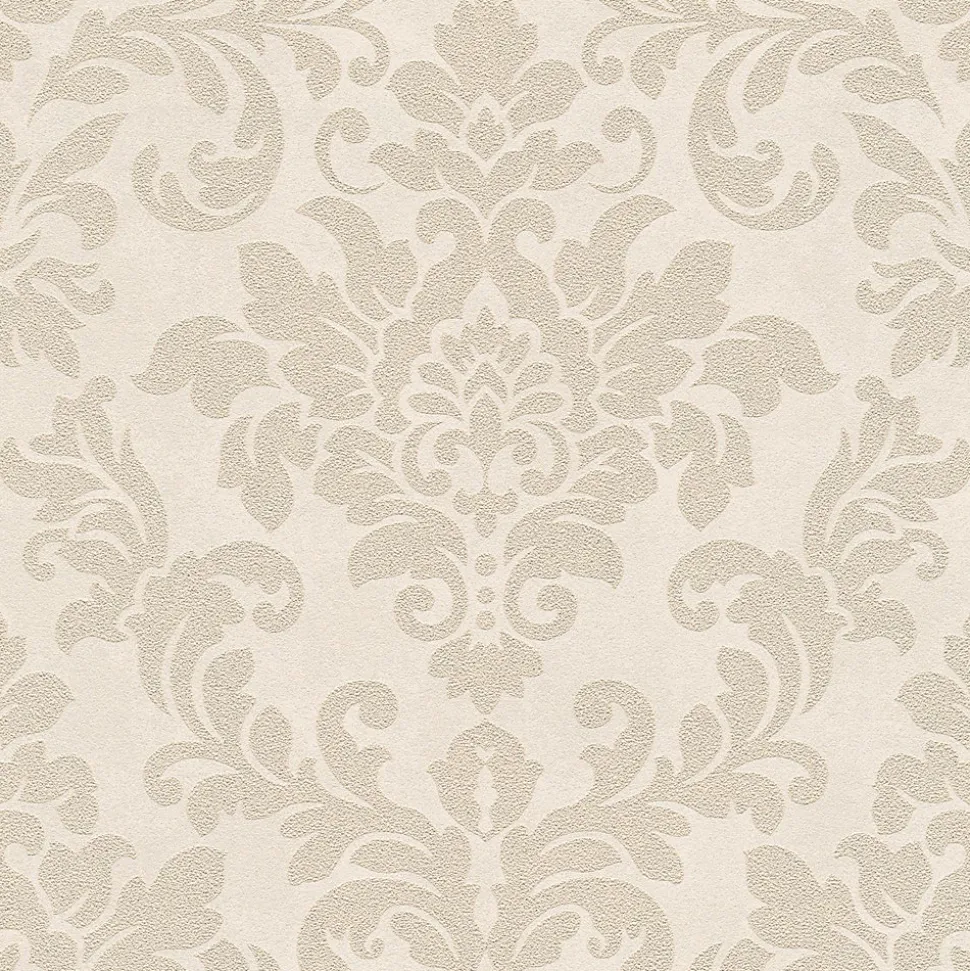 Profhome 372703-GU Papier peint baroque légèrement texturé subtilement chatoyant 5,33 m2