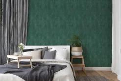 Profhome 380444-GU Papier peint ton-sur ton légèrement texturé effet métallique 5,33 m2