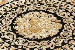 Profhome 370553-GU Papier peint baroque légèrement texturé brillant 7,035 m2