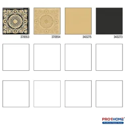Profhome 370553-GU Papier peint baroque légèrement texturé brillant 7,035 m2
