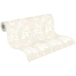 Profhome 956287-GU Papier peint aspect textile texturé mat 5,33 m2