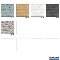 Profhome 374153-GU Papier peint ton-sur ton légèrement texturé mat 5,33 m2