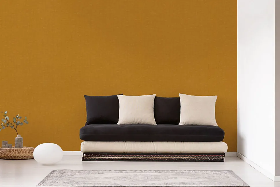 Profhome 387455-GU Papier peint unicolor légèrement texturé mat 5,33 m2