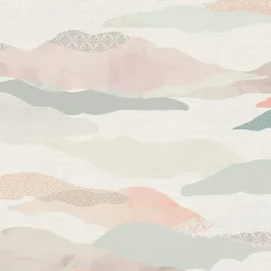 Profhome 396992-GU Papier peint à motifs graphiques légèrement texturé mat 5,33 m2