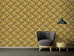 Profhome 935834-GU Papier peint de luxe exclusif texturé subtilement chatoyant 7,035 m2