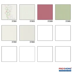 Profhome 372661-GU Papier peint floral légèrement texturé mat 5,33 m2