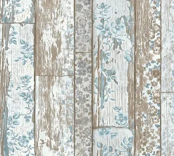 Profhome 361191-GU Papier peint aspect bois lisse mat 5,33 m2