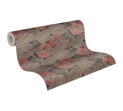 Profhome 378595-GU Papier peint asiatique lisse subtilement chatoyant 5,33 m2