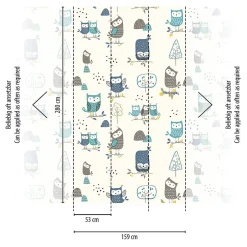 Profhome 391901-GU Papier peint photo lisse mat 1,59 m x 2,8 m