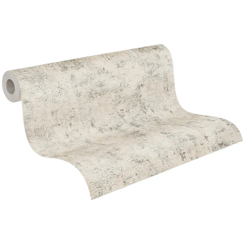 Profhome 395160-GU Papier peint aspect crépi texturé brillant 5,33 m2