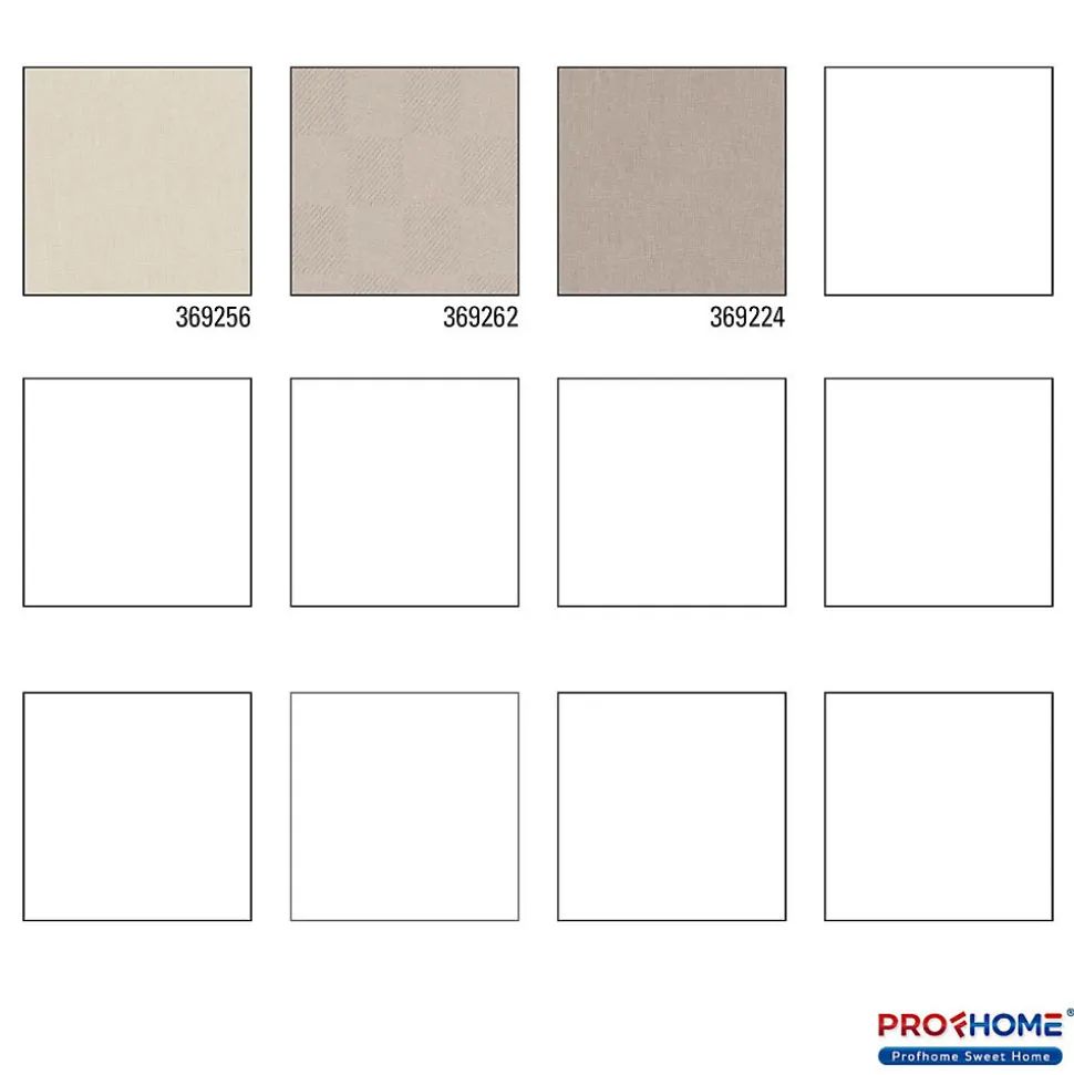 Profhome 369256-GU Papier peint aspect textile légèrement texturé mat 5,33 m2