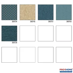 Profhome 369734-GU Papier peint de luxe exclusif légèrement texturé mat 5,33 m2