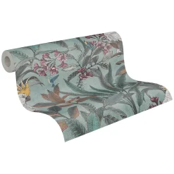 Profhome 397482-GU Papier peint moitf d'oiseaux légèrement texturé mat 5,33 m2