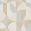 Profhome 399324-GU Papier peint rétro légèrement texturé mat 5,33 m2