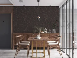 Profhome 395115-GU Papier peint aspect crépi texturé satiné 5,33 m2