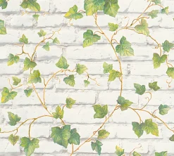 Profhome 319421-GU Papier peint aspect pierre carrelage lisse mat 5,33 m2