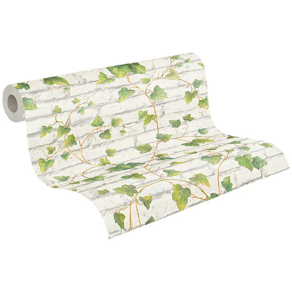 Profhome 319421-GU Papier peint aspect pierre carrelage lisse mat 5,33 m2