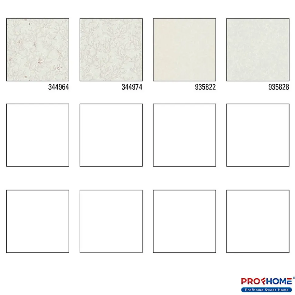 Profhome 344964-GU Papier peint de luxe exclusif légèrement texturé subtilement chatoyant 7,035 m2