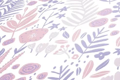 Profhome 381181-GU Papier peint floral légèrement texturé mat 5,33 m2