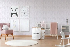 Profhome 381181-GU Papier peint floral légèrement texturé mat 5,33 m2