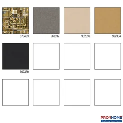 Profhome 370483-GU Papier peint baroque légèrement texturé subtilement chatoyant 7,035 m2