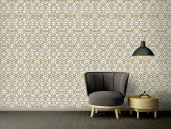 Profhome 370492-GU Papier peint baroque lisse subtilement chatoyant 7,035 m2