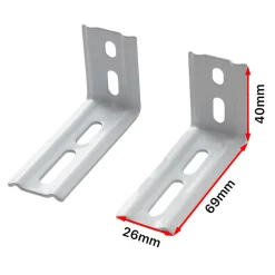Équerre ajustable pour store enrouleur métal 2,5-7mm vendue par 2
