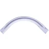 Raccord d'angle simple pour barre à rideau Thira GoodHome blanc
