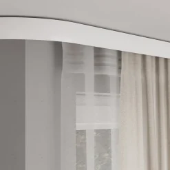 Rail à rideau double Thira blanc L.300cm GoodHome