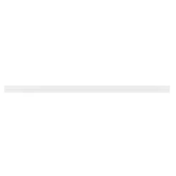 Rail à rideau double Thira blanc L.200cm GoodHome