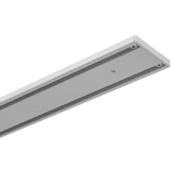 Rail à rideau double Thira blanc L.250cm GoodHome