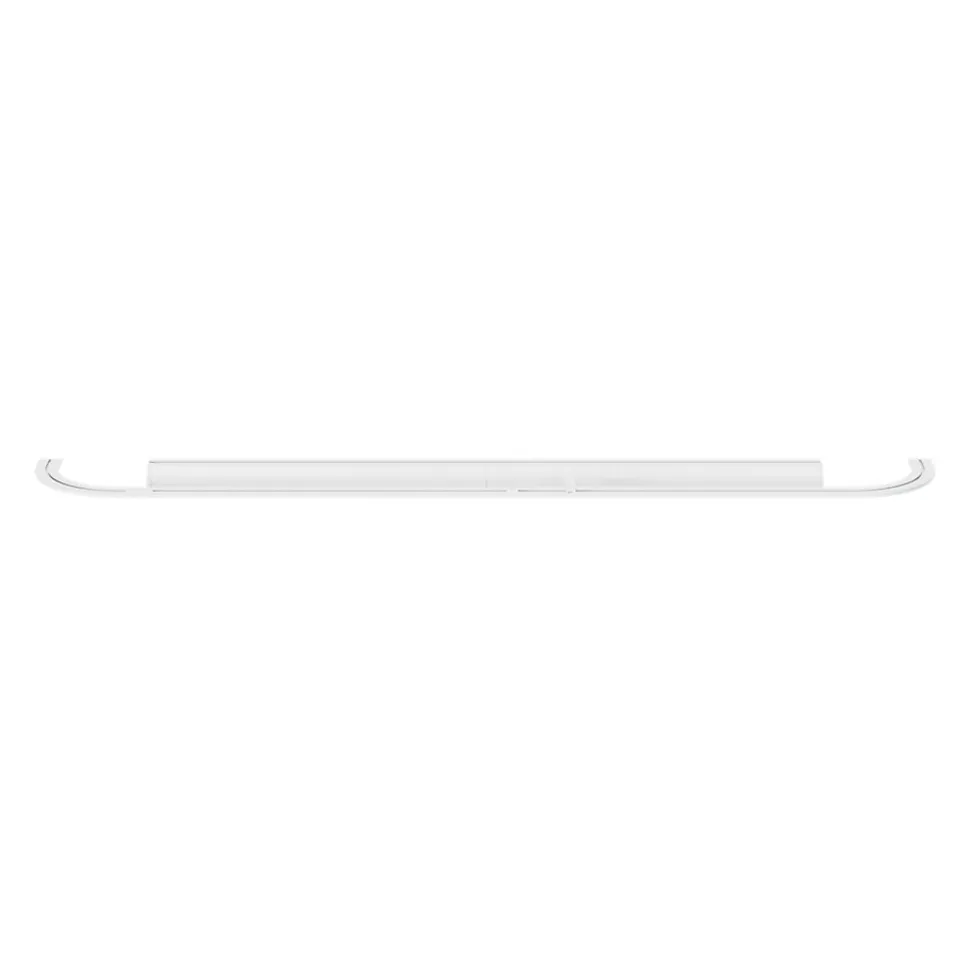 Rail à rideau double Thira blanc L.250cm GoodHome