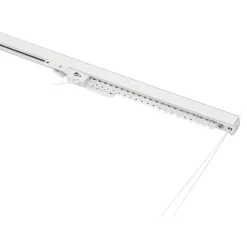 Rail à rideau extensible Millet blanc L.200/300cm GoodHome