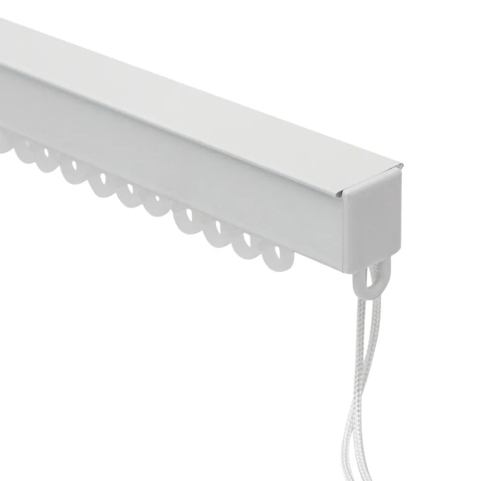 Rail à rideau extensible Millet blanc L.200/300cm GoodHome